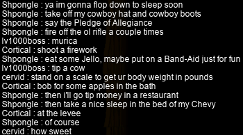 Shpongle flops down to sleep