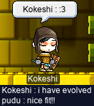 Kokeshi evolves