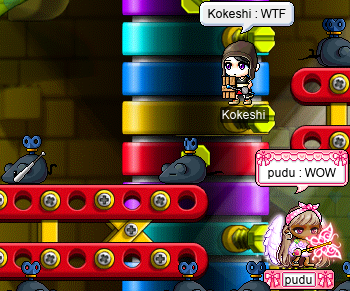 A Trixter immediately drops an Aluminum Bat (Kokeshi: WTF / pudu: WOW)