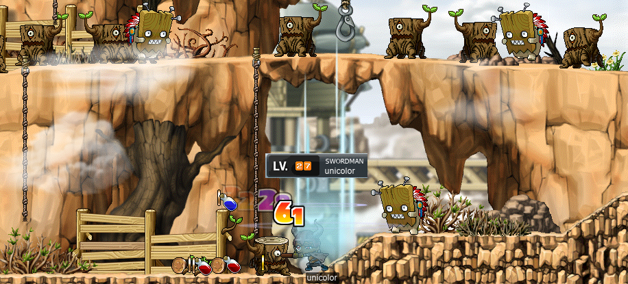 unicolor hits level 27 @ Excavation Site I