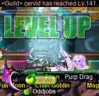 cervid hits level 141~!