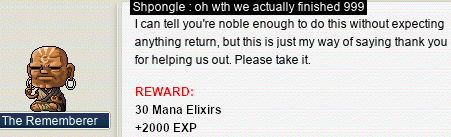 We finished the 999 Evil Eyes quest!