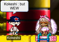 Kokeshi puts on the sacred ’danna (Kokeshi: but WEW)