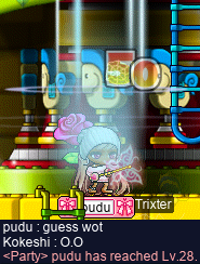 pudu hits level 28~!