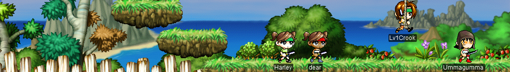 The gang heads through the 3-Way Road-Split