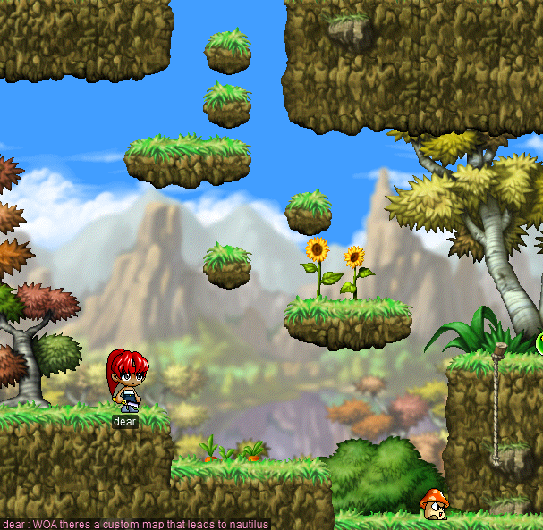 A Forest Near the Beach (dear: WOA theres a custom map that leads to nautilus)