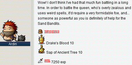 Getting a big fat reward from Adın