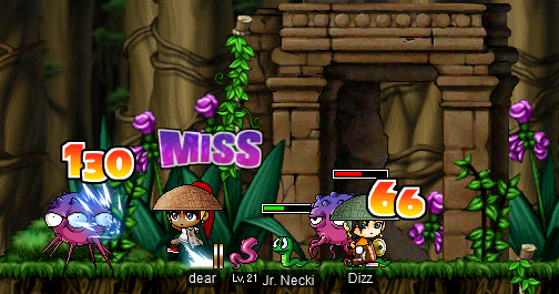 Dizz & dear arrive at Damp Forest