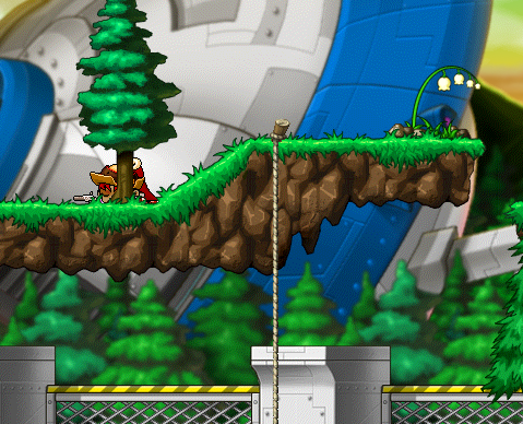 dear napping behind a tree @ Off-Limits