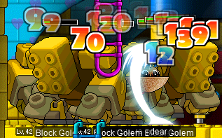 dear vs. Block Golems