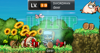 deer hits level 19 at Pig Beach