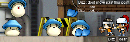 Ghosts building walls around the Blushroombs