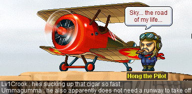 Stumbling upon Hong the Pilot