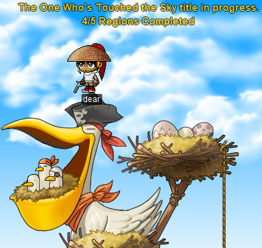 At the tippy-top of Nautilus Harbor (The One Who’s Touched the Sky title in progress. 4/5 Regions Completed)