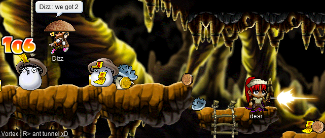 Vortex: R> ant tunnel xD / Dizz: we got 2