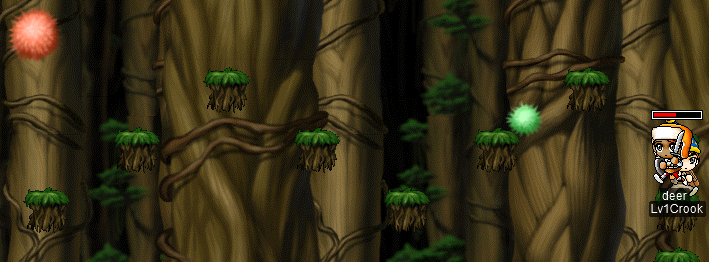 Lv1Crook and deer racing to the Deep Forest of Patience ⟨Step 2⟩ finishline