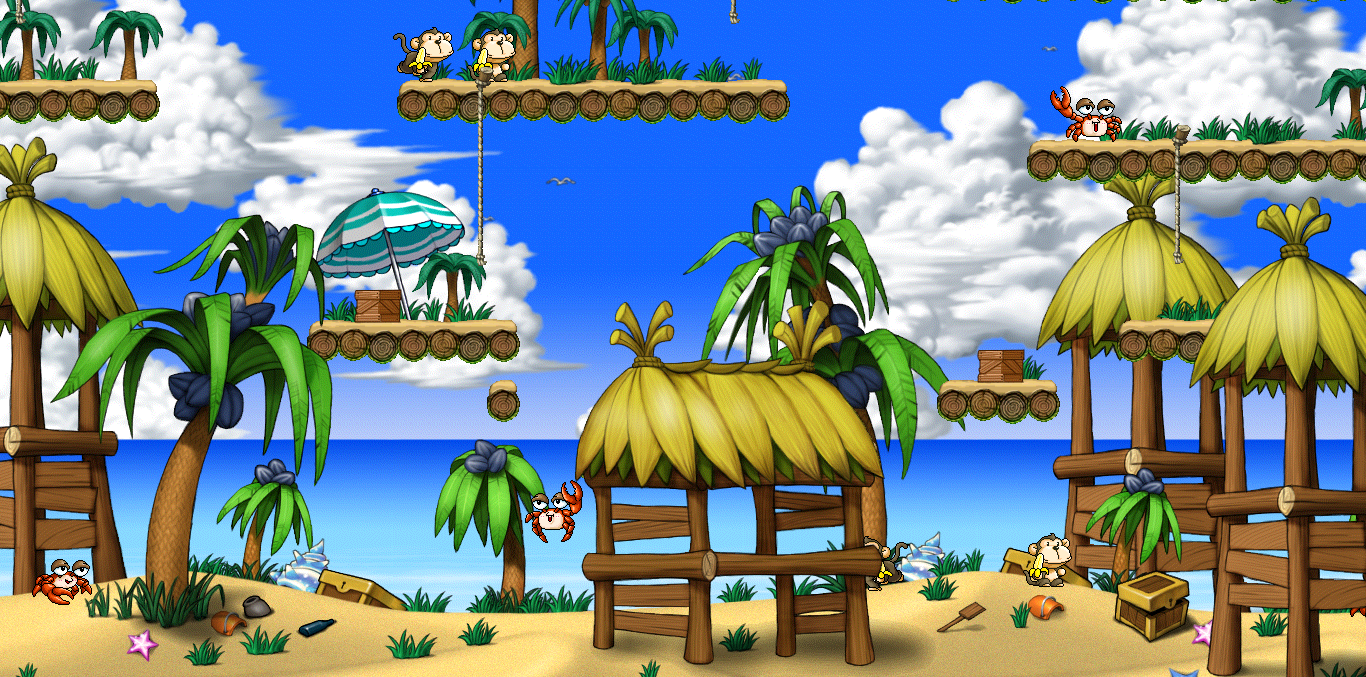 A Look-Out Shed Around The Beach