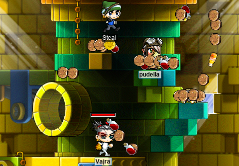 SteaI, pudella, & Vajra @ Abandoned Tower⟨Bonus⟩