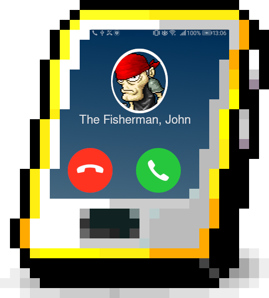 John calling my smartphone ✜