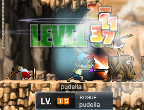 pudella hits level 15 @ Perion Street Corner