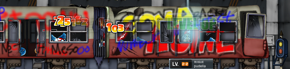 pudella hits level 22 @ B1 ⟨Subway Depot⟩