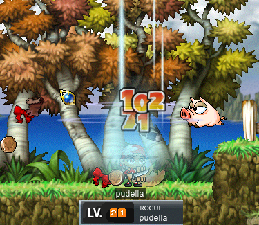 pudella hits level 21 @ The Pig Beach