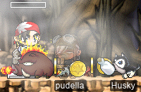 A Fire Boar tramples Dizz to death