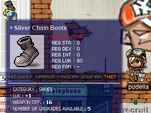 Silver Chain Boots