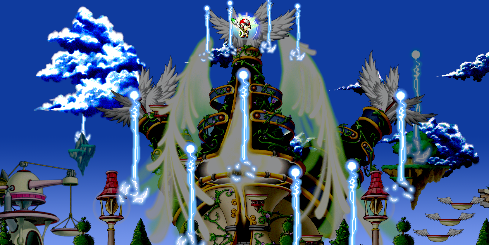 dorontabi casting a mythical Thunderbolt @ Top of the Hill