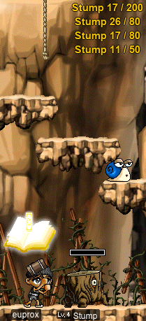 euprox friccing up a Stump with her Wooden Mallet @ Perion Street Corner