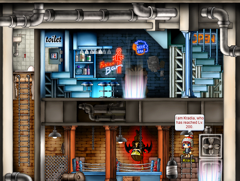 Thieves’ Hideout (Kradia: I am Kradia, who has reached Lv. 200.)