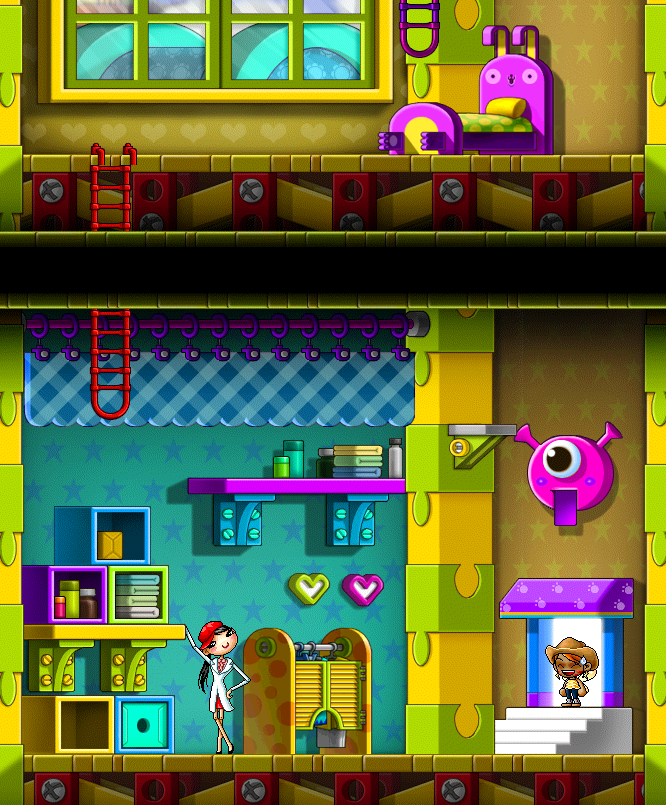 A visit to Gina’s house A visit to Gina’s house