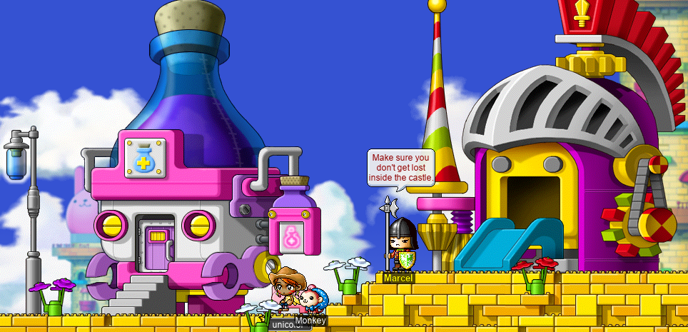 Welcome to Lūdibrium (Marcel: Make sure you don’t get lost inside the castle.) Welcome to Lūdibrium (Marcel: Make sure you don’t get lost inside the castle.)