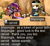 Receiving a token Pig’s Head from Shpongle