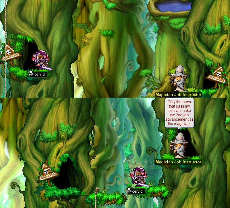 MJI demonstrates his powers of teleportation