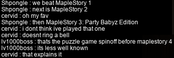 Beating MapleStory 1