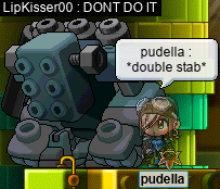 pudella uses Dark Sight to get up close & personal with a King Block Golem from Another Dimension pudella uses Dark Sight to get up close & personal with a King Block Golem from Another Dimension