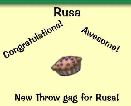 Rusa unlocks the Whole Fruit Pie~!